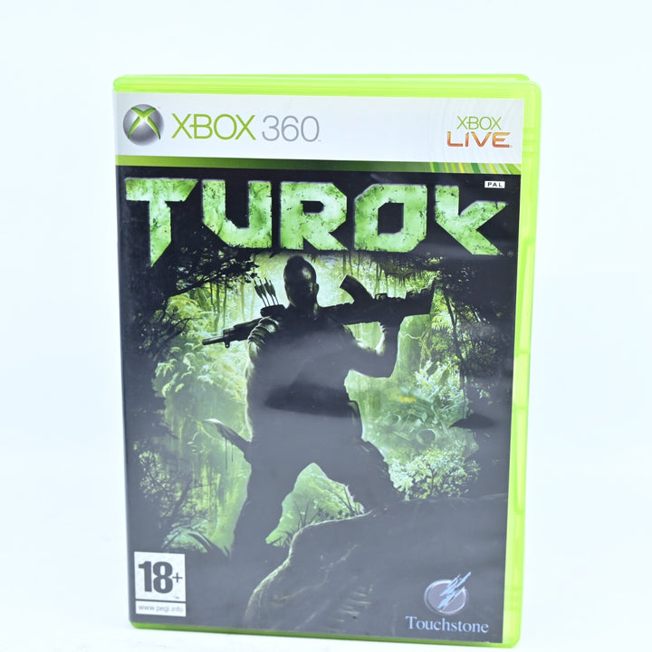 Turok - Xbox 360 Game + Manual - PAL - MINT DISC!