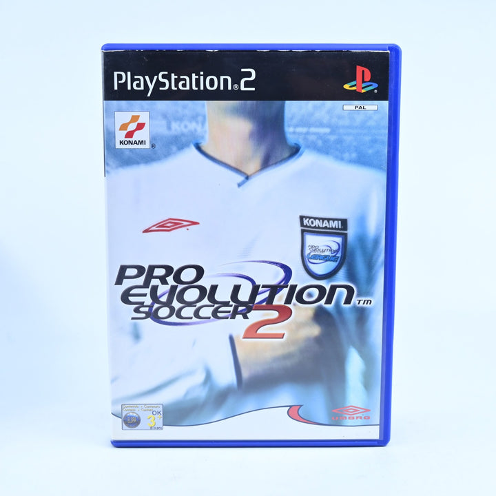Pro Evolution Soccer 2 / PES 2 - Sony Playstation 2 / PS2 Game + Manual - PAL