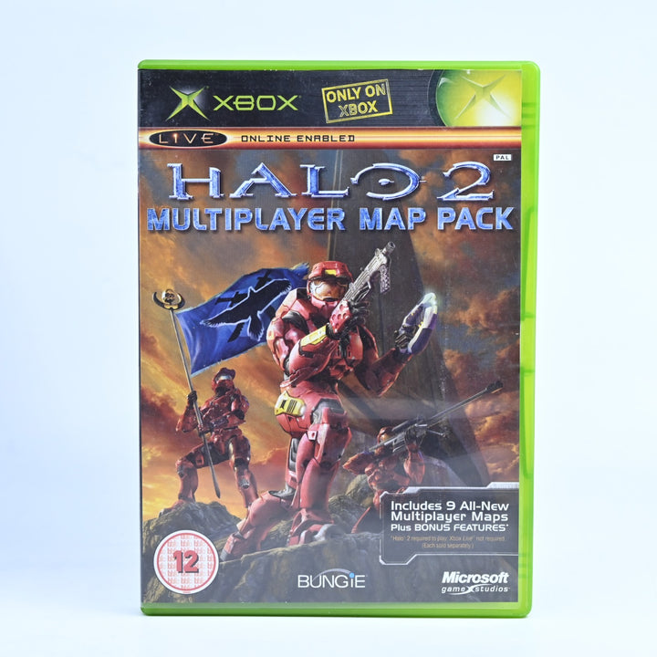 Halo 2 Multiplayer Map Pack - Original Xbox Game + Manual - PAL - MINT DISC!