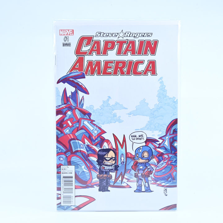 Captain America: Steve Rogers - Issue 1 Skottie Young Variant Cover Marvel Comic
