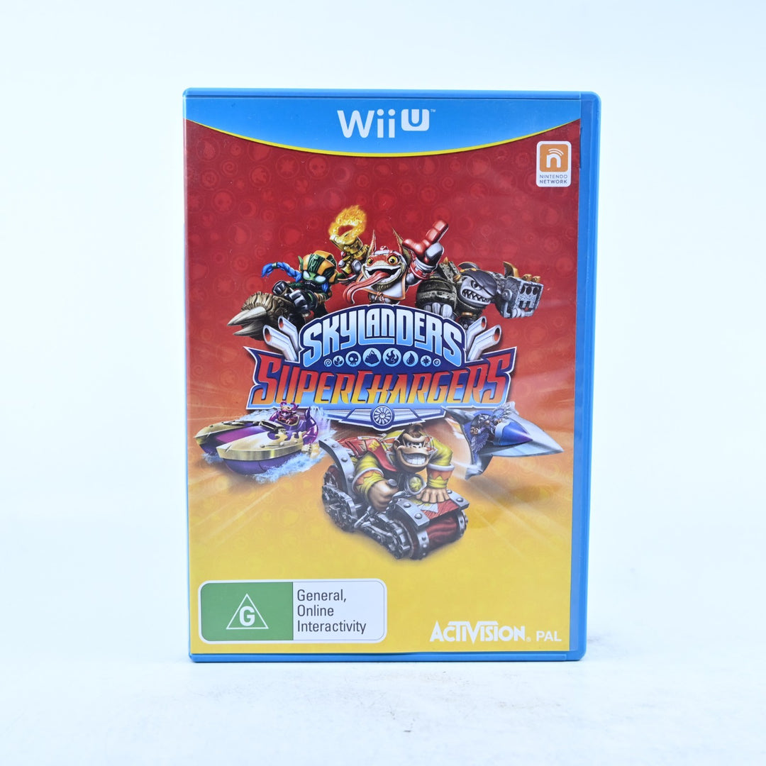 Skylanders SuperChargers - Nintendo Wii U Game - PAL - FREE POST!