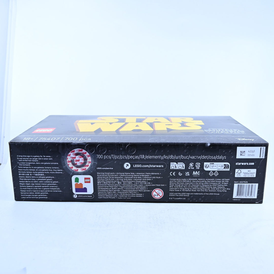 SEALED! LEGO 75407 Star Wars - Brick-Built Star Wars Logo - Toy