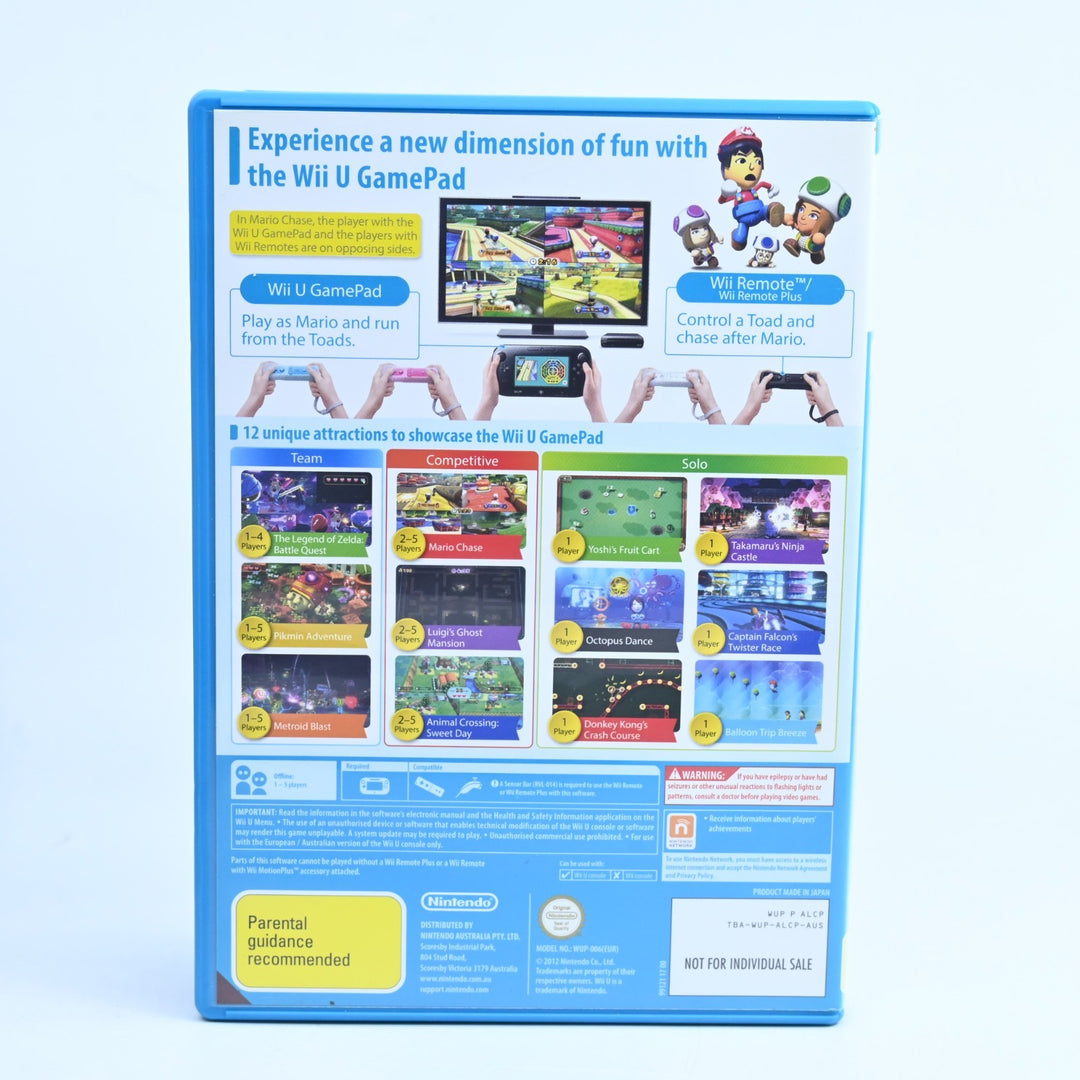 Nintendo Land - Nintendo Wii U Game - PAL - FREE POST!