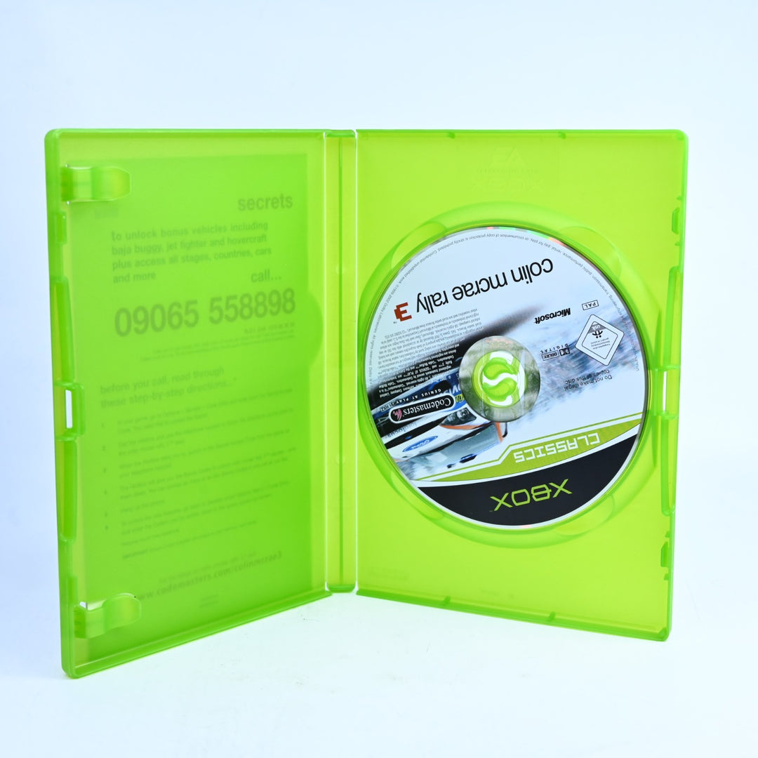 Colin McRae Rally 3 - Original Xbox Game - Disc Only + Manual - PAL - MINT DISC!