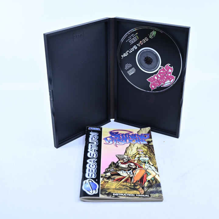 Shining Wisdom - Sega Saturn Game + Manual - PAL - MINT DISC!