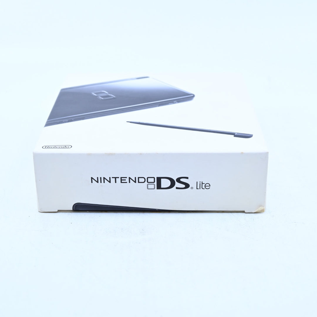Jet Black - Nintendo DS Lite Boxed Console - USG-001(JPN) - NTSC-J - FREE POST!