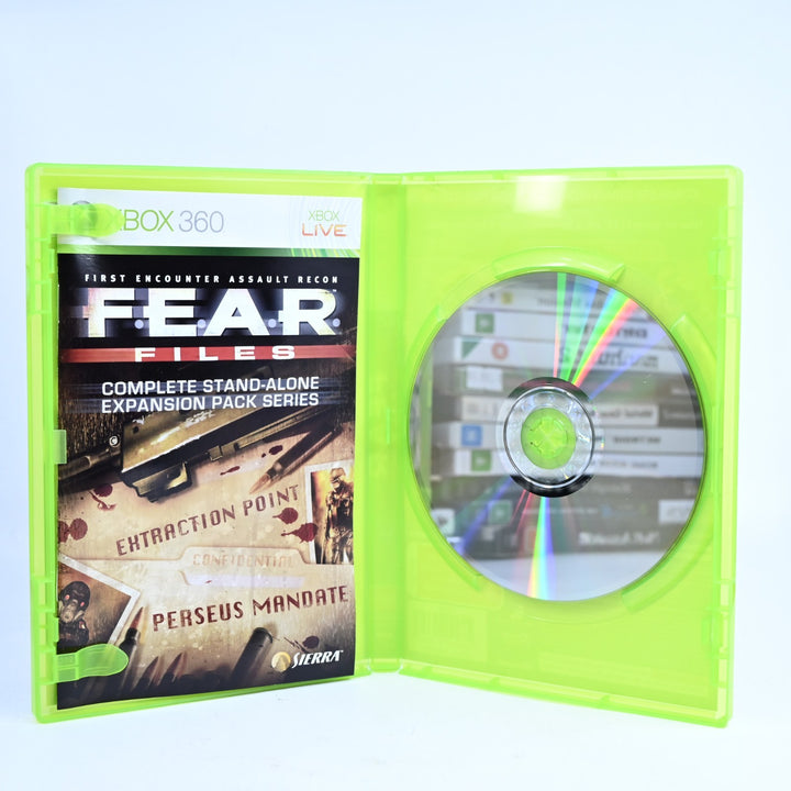 Fear Files - Xbox 360 Game + Manual - PAL - MINT DISC!