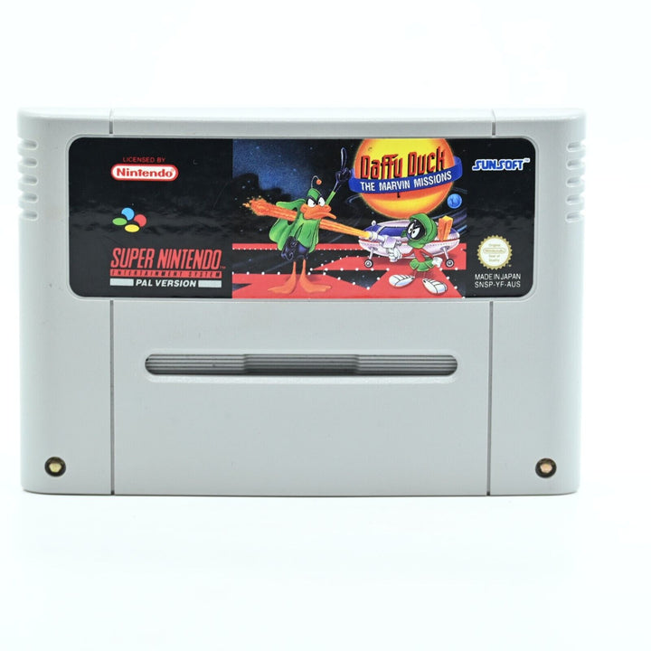 Daffy Duck: The Marvin Missions - Super Nintendo / SNES Game - PAL - FREE POST!