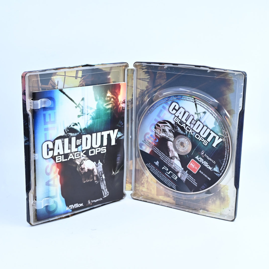 Call of Duty: Black Ops - Steelbook - Sony Playstation 3 / PS3 Game - FREE POST!