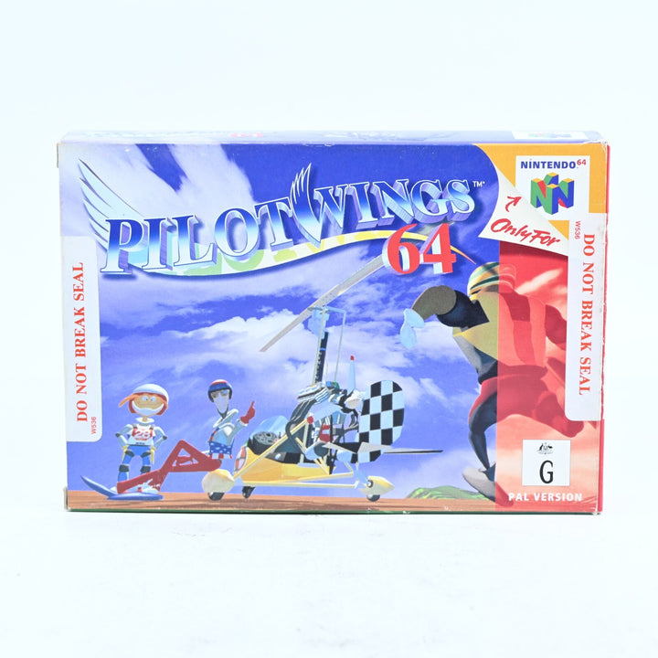 Pilotwings 64 / Pilot Wings 64 - N64 / Nintendo 64 Boxed Game - PAL - FREE POST!