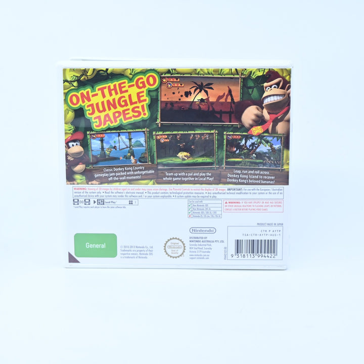 Donkey Kong Country Returns 3D - Nintendo 3DS - PAL - FREE POST!