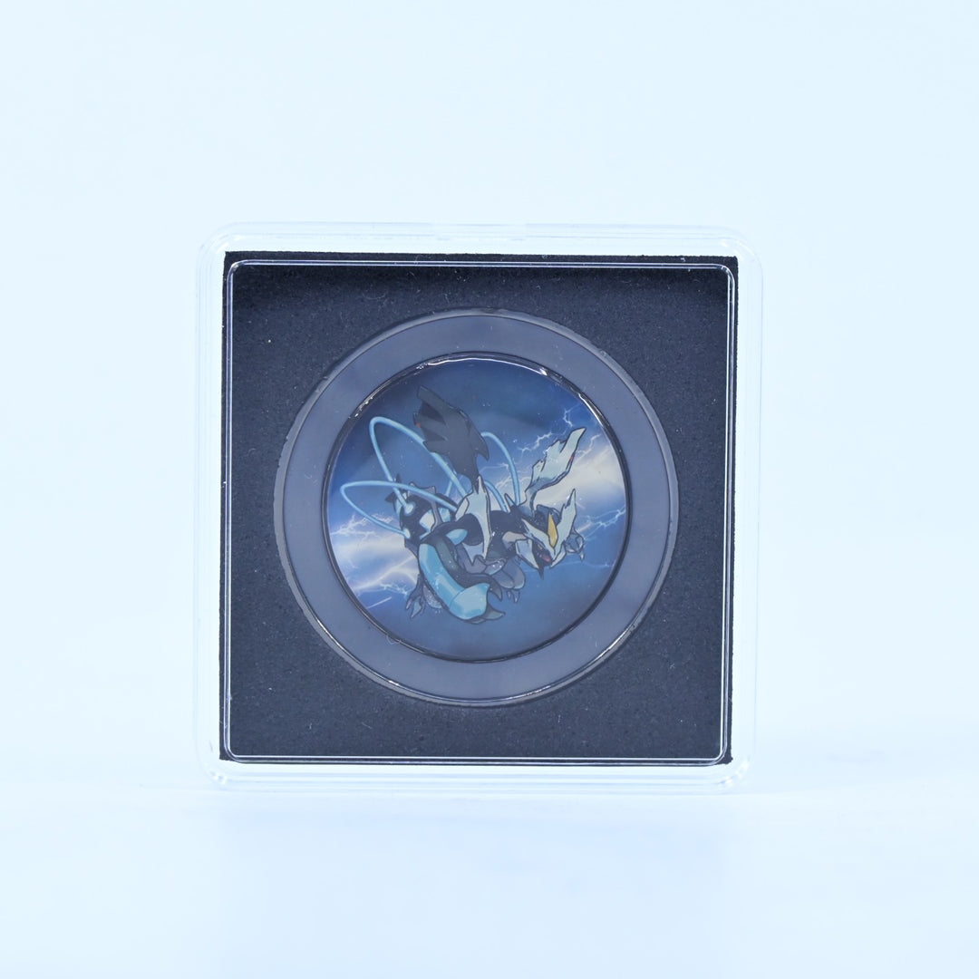 Pokemon Black 2 Kyurem Commemorative Coin - Pokemon Game Collectable