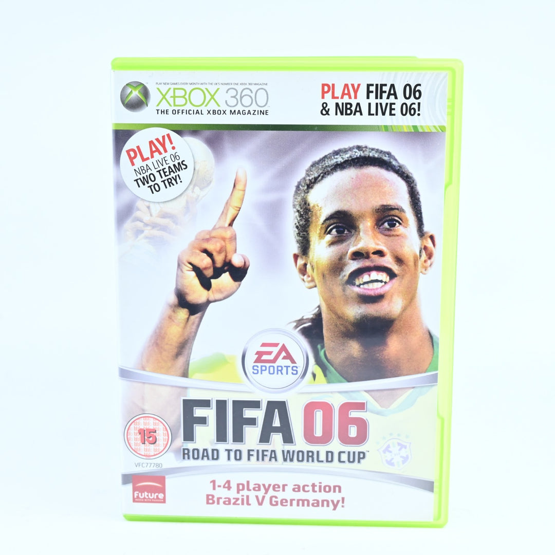 Xbox Magazine UK FIFA 06 & NBA Live 06 Demo Disc - Xbox 360 Game - Free Post!