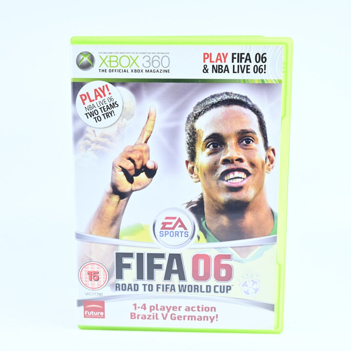 Xbox Magazine UK FIFA 06 & NBA Live 06 Demo Disc - Xbox 360 Game - Free Post!