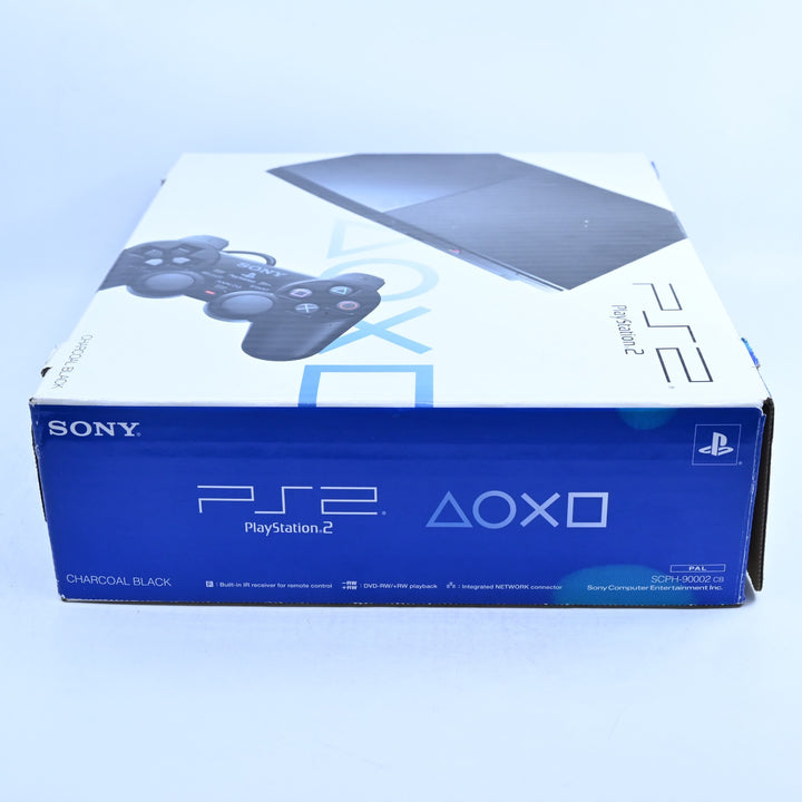Charcoal Black - PS2 Slim Boxed Console - SCPH-90002 - AUS PAL - FREE POST