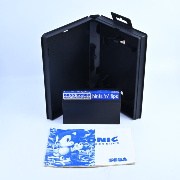 Sonic The Hedgehog - Sega Master System Game + Manual - PAL - FREE POST!