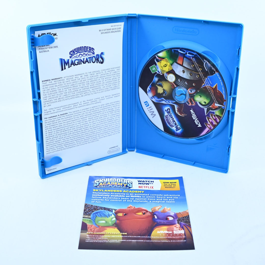 Skylanders Imaginators - Nintendo Wii U Game - PAL - FREE POST!
