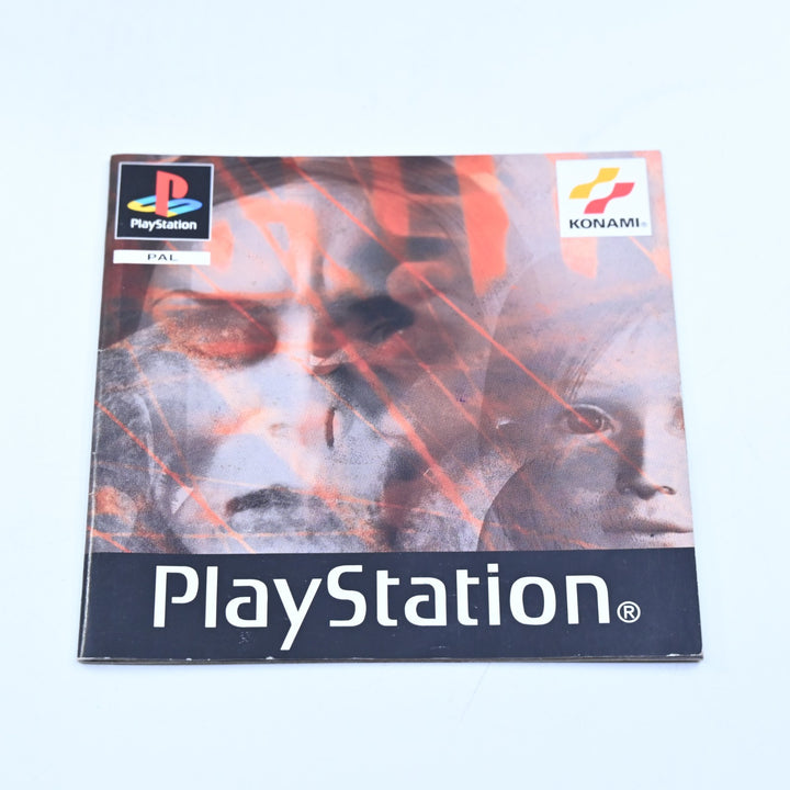 Silent Hill - Sony Playstation 1 / PS1 Game + Manual - PAL - MINT DISC!
