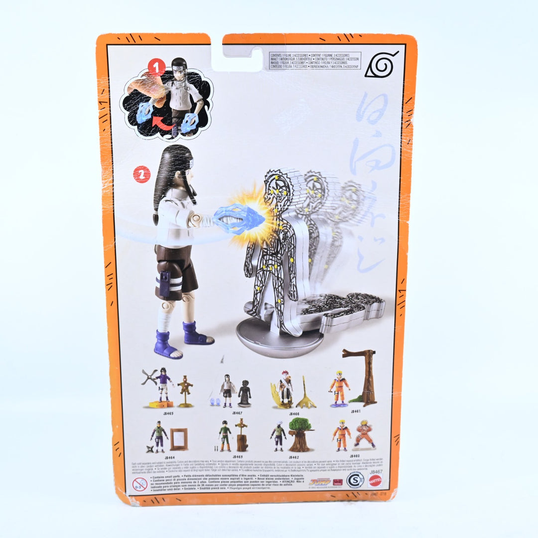 SEALED! Chakra Point Attack Neji Hyuga - Naruto - Mattel 2002 - Anime Figure