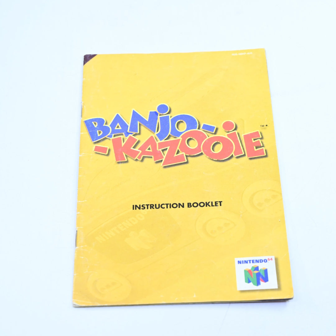 Banjo-Kazooie - N64 / Nintendo 64 Boxed Game - PAL - FREE POST!