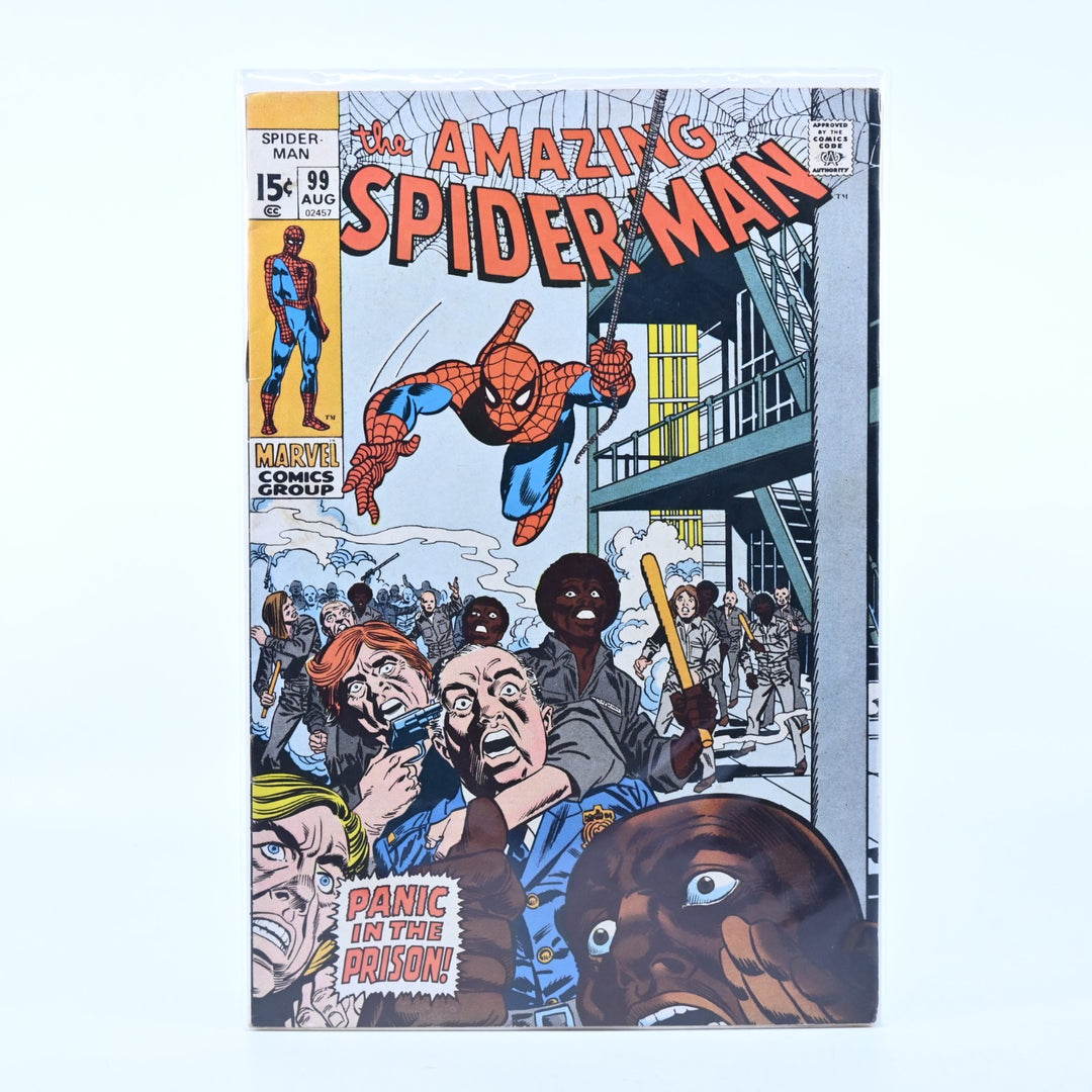 The Amazing Spider-Man - #99 - 1971 - Panic in the Prison - Marvel Comics