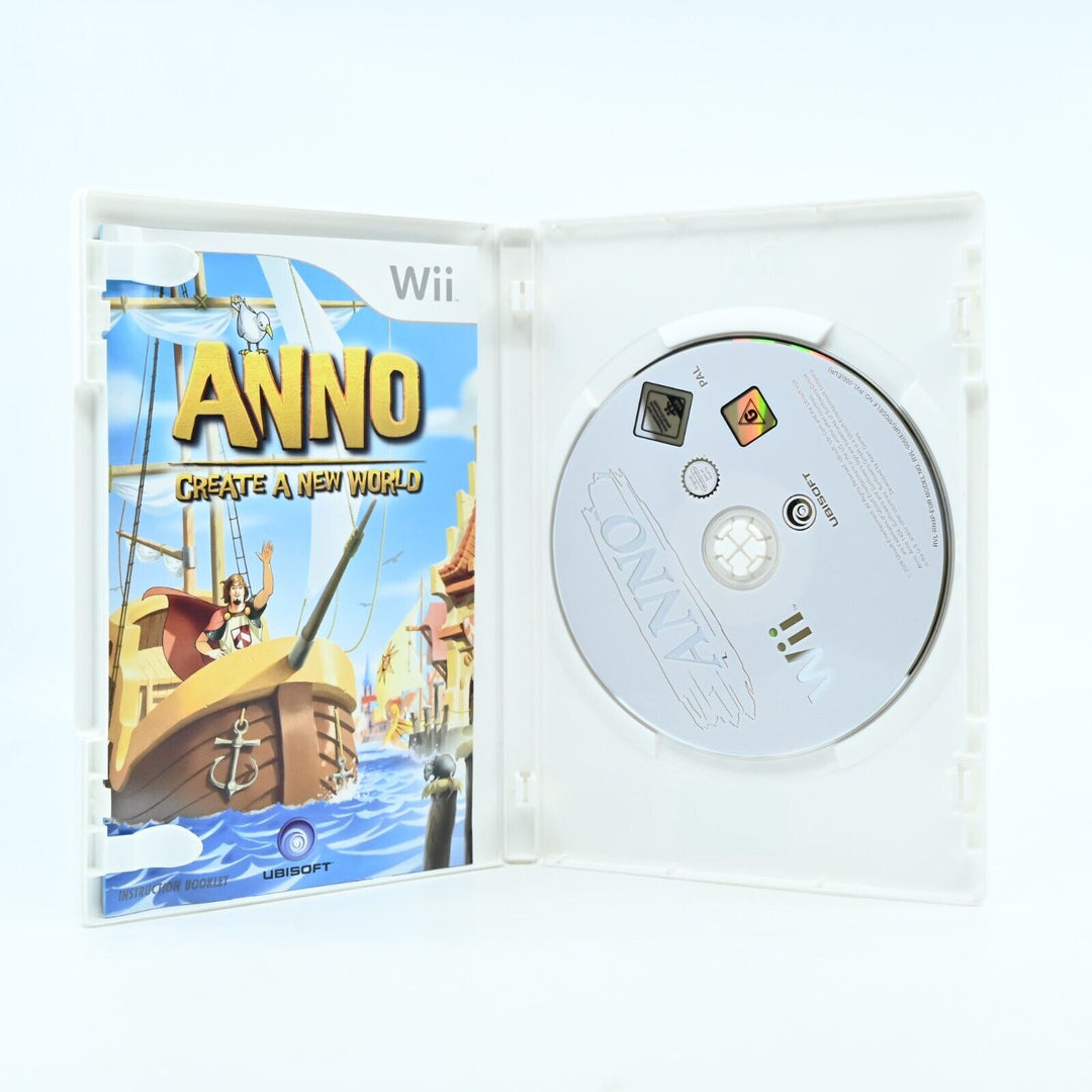 Anno: Create A New World - Nintendo Wii Game + Manual - PAL - FREE POST!