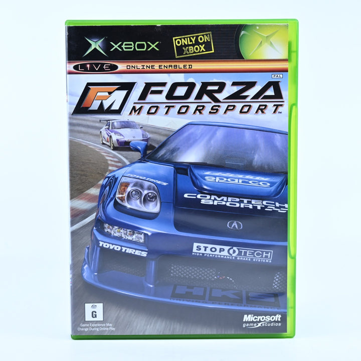Forza Motorsport - Original Xbox Game + Manual - PAL - MINT DISC!