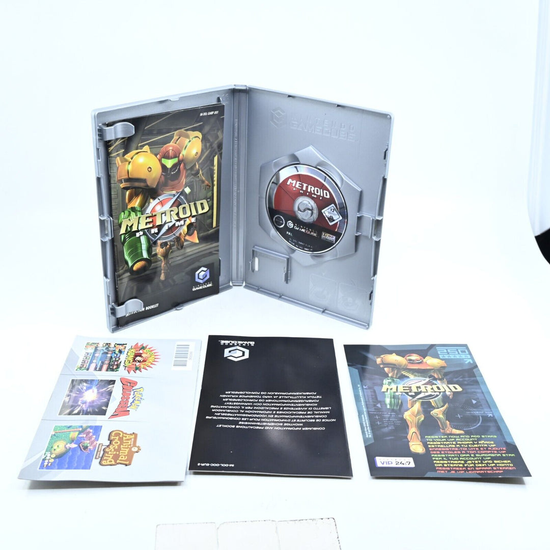 Metroid Prime - Nintendo Gamecube Game + Manual - PAL - FREE POST!