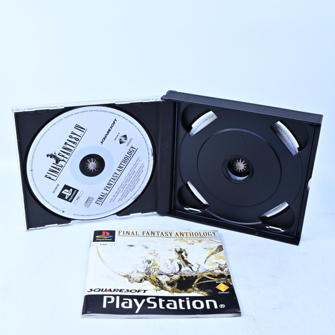 Final Fantasy Anthology - Sony Playstation 1/ PS1 Game + Manual - PAL MINT DISCS