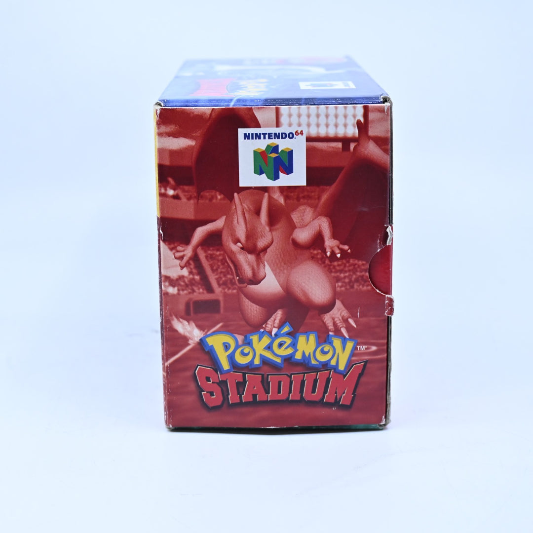Pokemon Stadium - WITH N64 TRANSFER PAK - N64 / Nintendo 64 Boxed Game - PAL