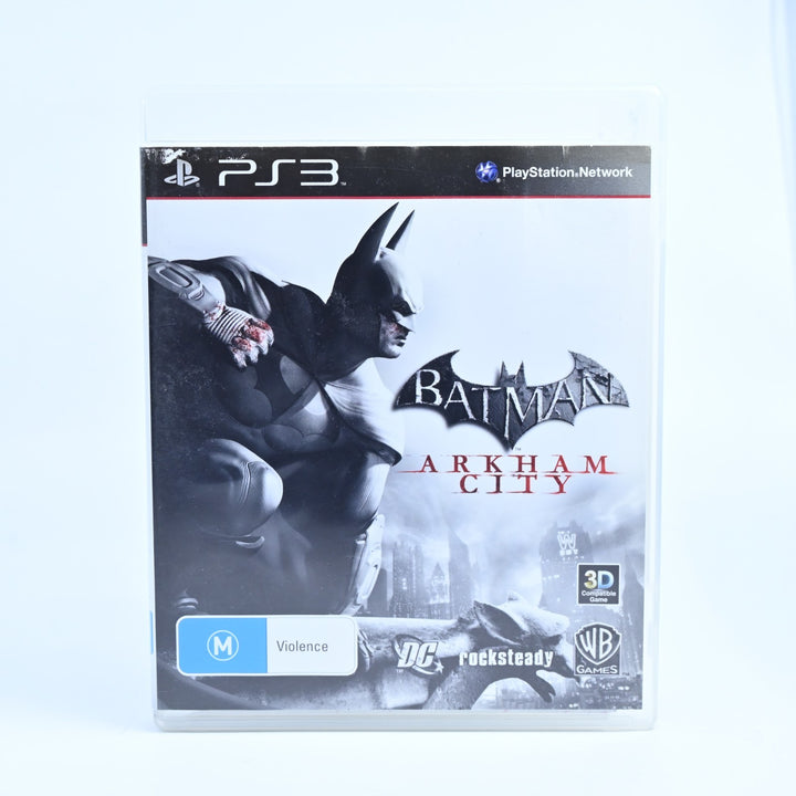 Batman: Arkham City - Sony Playstation 3 / PS3 Game + Manual - FREE POST!