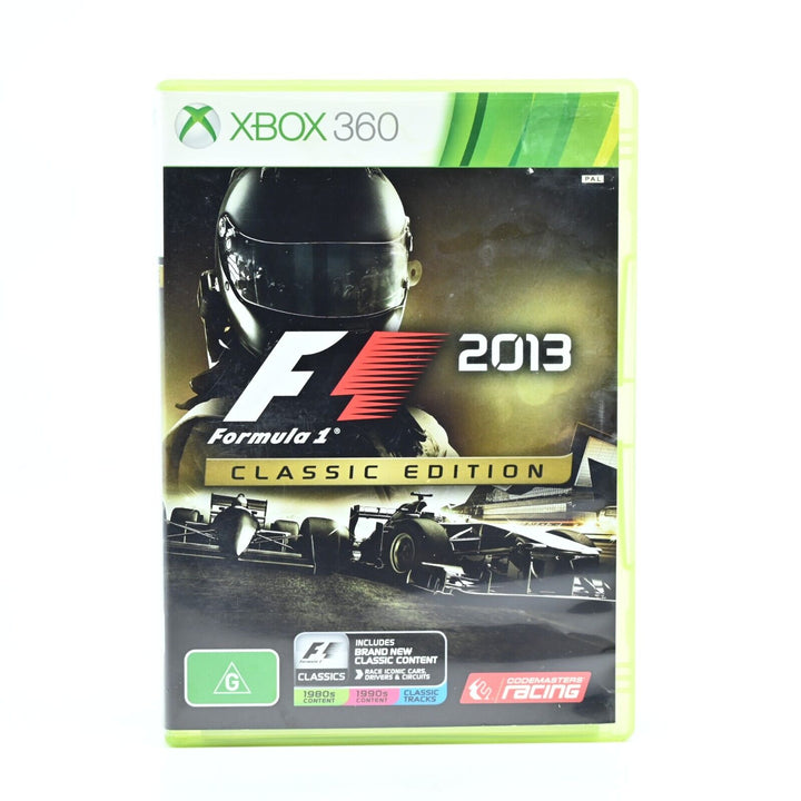 F1 Formula 1 2013 - Xbox 360 Game + Manual - PAL - FREE POST!