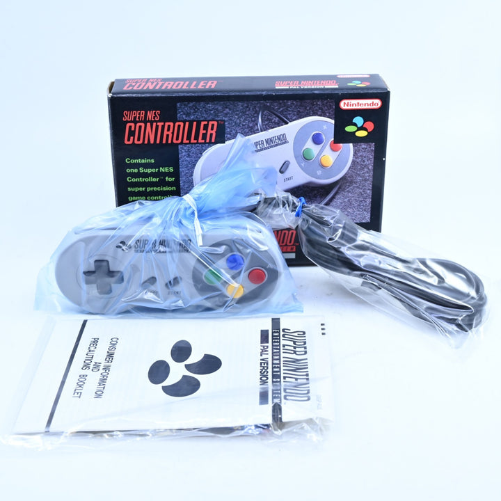 UNUSED! Official Super Nintendo SNES Boxed Controller SNES Accessory