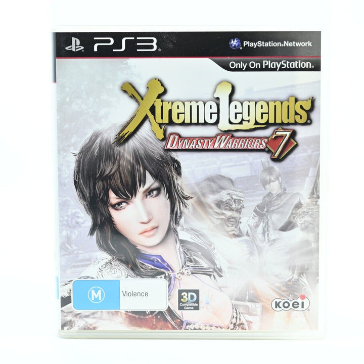 Dynasty Warriors 7: Xtreme Legends - Sony Playstation 3 / PS3 Game - MINT DISC!