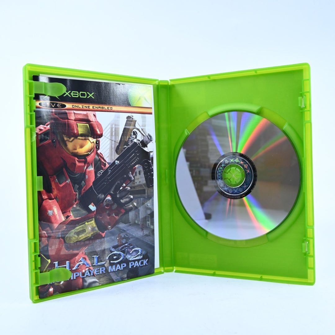 Halo 2 Multiplayer Map Pack - Original Xbox Game + Manual - PAL - MINT DISC!