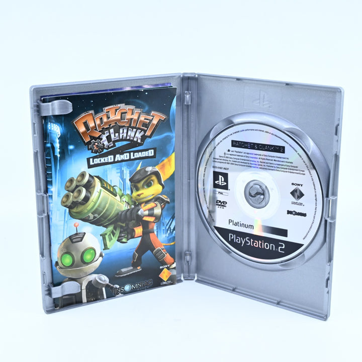 Ratchet & Clank 2: Locked and Loaded - PS2 Game + Manual - PAL - MINT DISC!