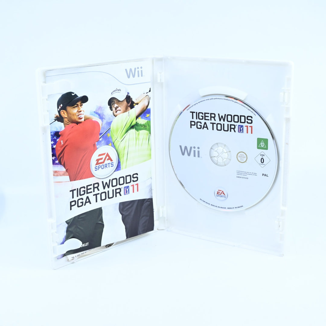Tiger Woods PGA Tour 11 - Nintendo Wii Game + Manual - PAL - MINT DISC!
