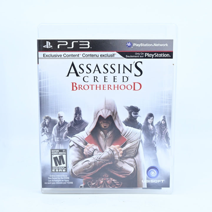 Assassin's Creed: Brotherhood - Sony Playstation 3 / PS3 Game + Manual