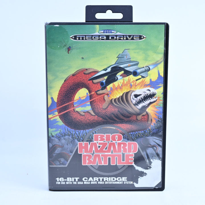 Bio Hazard Battle - Sega Mega Drive Game + Manual - PAL - FREE POST!