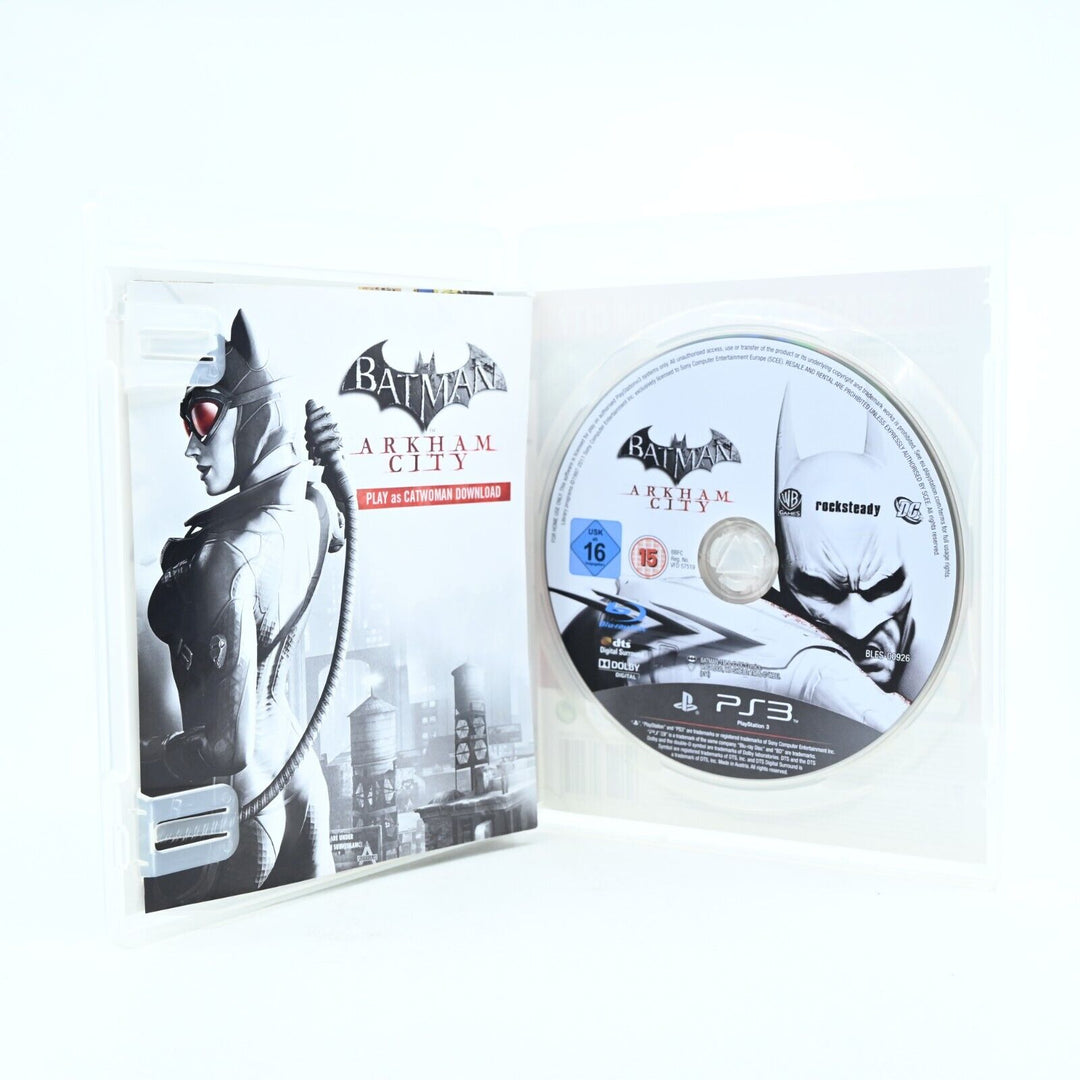 Batman: Arkham City - Sony Playstation 3 / PS3 Game + Manual - MINT DISC!