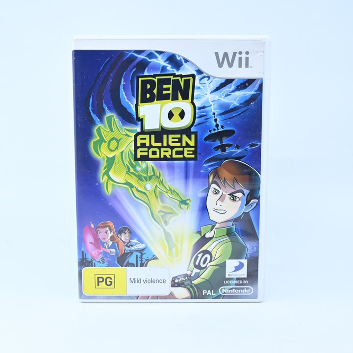 Ben  10: Alien Force - Nintendo Wii Game - No Manual - PAL - MINT DISC!