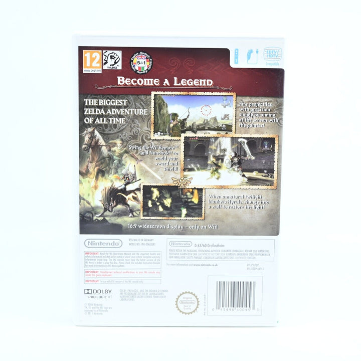 The Legend of Zelda: Twilight Princess - Nintendo Wii Game + Manual - PAL