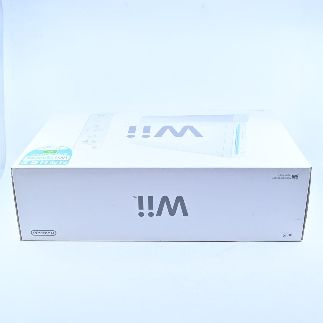 White - Nintendo Wii Boxed Console - PAL - FREE POST!