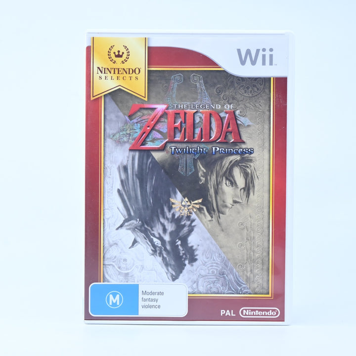 The Legend of Zelda: Twilight Princess - Nintendo Wii Game + Manual - PAL