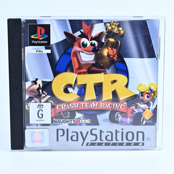 CTR: Crash Team Racing - Sony Playstation 1 / PS1 Game + Manual - PAL