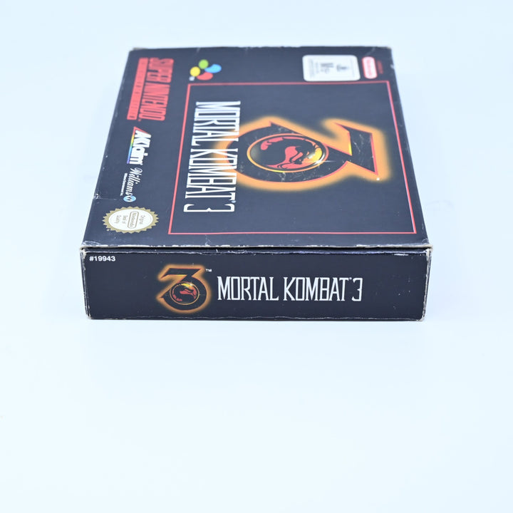 Mortal Kombat 3 - Super Nintendo / SNES Boxed Game - PAL - FREE POST!