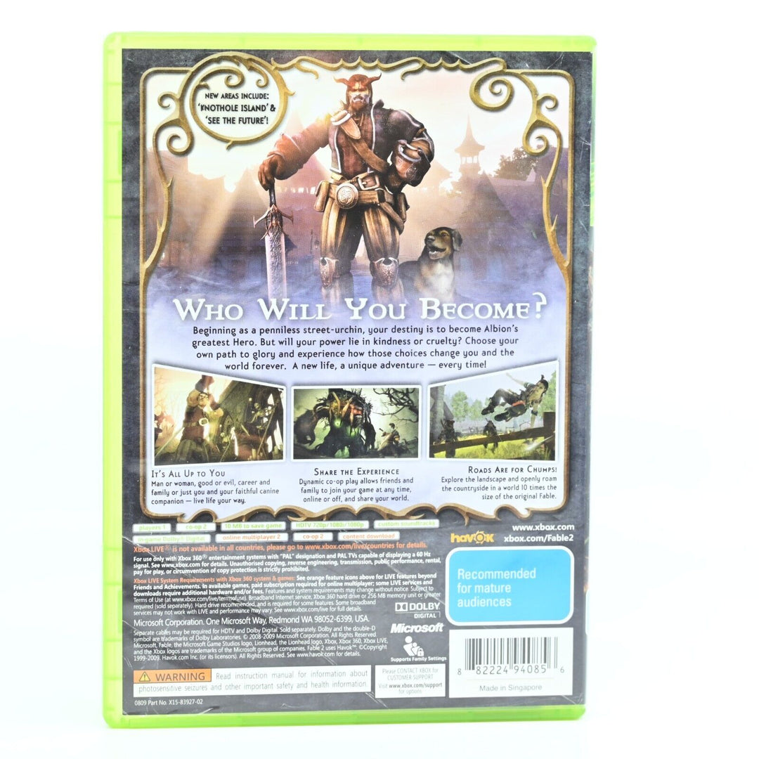 Fable II Game of the Year Edition - Xbox 360 Game - PAL - FREE POST!