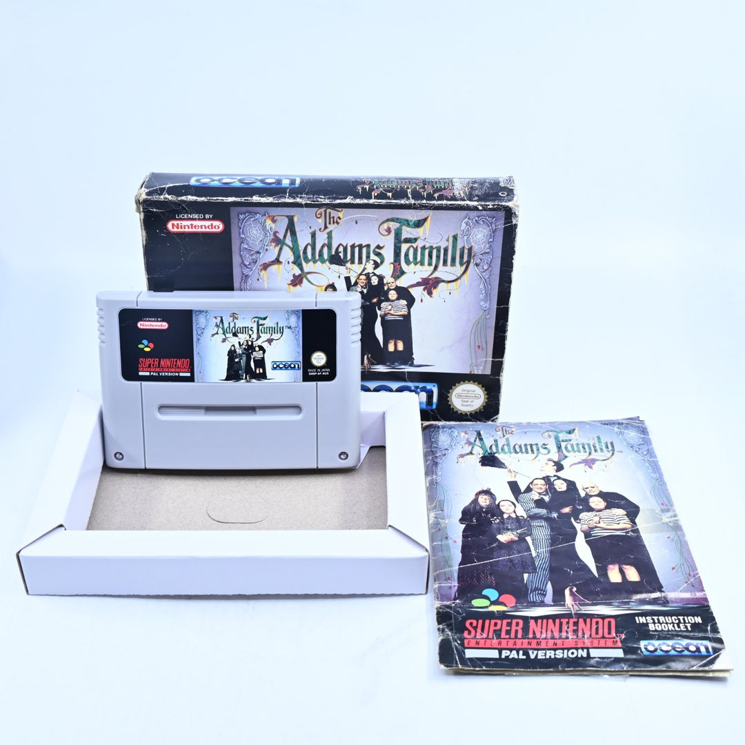 The Addams Family - Super Nintendo / SNES Boxed Game - PAL - FREE POST!