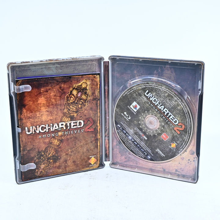 Uncharted 2: Among Thieves - Limited Collectors Box - PS3 Game + Manual