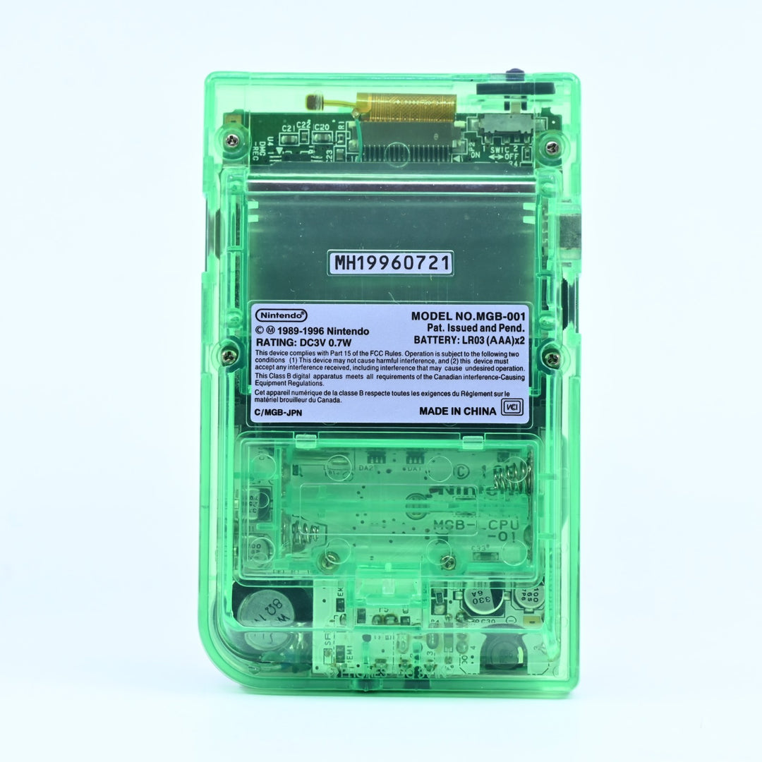 Clear Green - IPS - Nintendo Gameboy Pocket Console - MGB-001 - FREE POST!